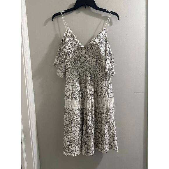 🔴Nicholas Basque Dress black and white dress US size 6 - Picture 2 of 10